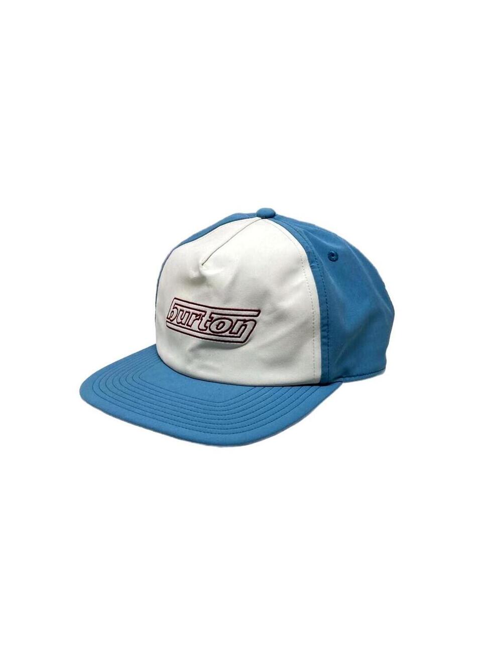 Burton Mid Profile Two-Tone Blue and White Retro Cap Hat